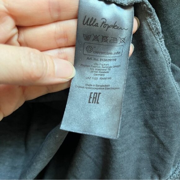 Ulla Popken dream catcher graphic v neck 3/4 sleeve shirt Sz 3XL - Picture 11 of 11